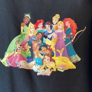 New Disney Princess sweatshirt unisex mens size medium